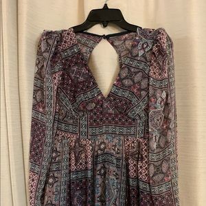 Emerald sundae chiffon dress new with tags